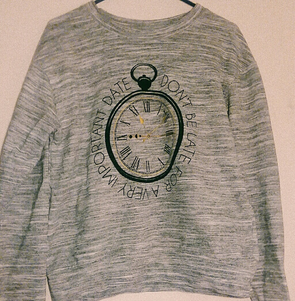 Alice in Wonderland Crew Sweater - Picture 1 of 4
